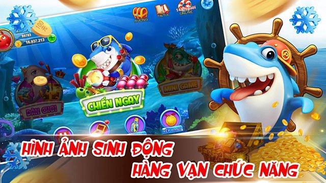 Bắn Cá 3D SanClub - Vùng Vẫy Đại Dương, Rinh Ngàn Quà Khủng