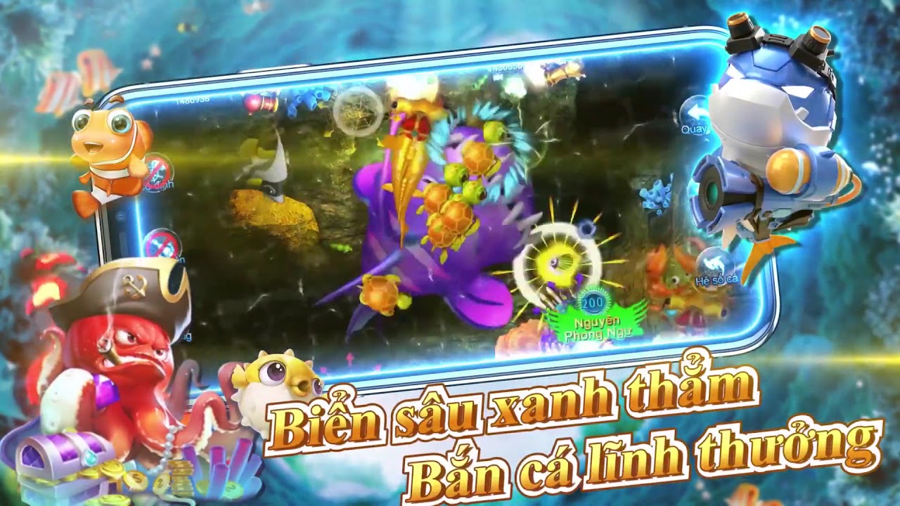 Bắn Cá SanClub - Đại Dương Giải Trí Vô Tận Ngay Trong Tay Bạn!