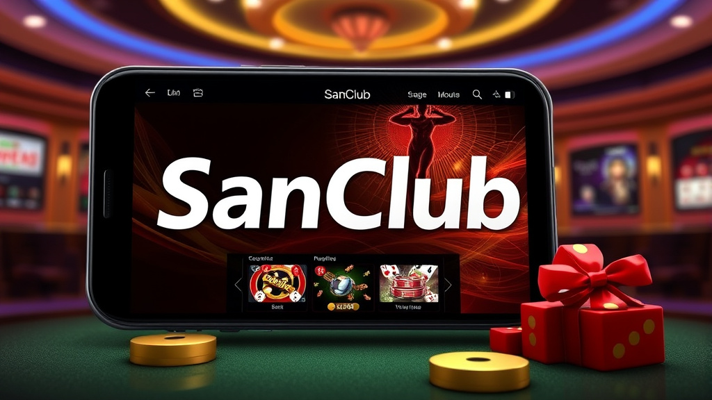 SanClub App - Chơi game cực đỉnh, Rinh quà liền tay - Hướng dẫn Tải app SanClub