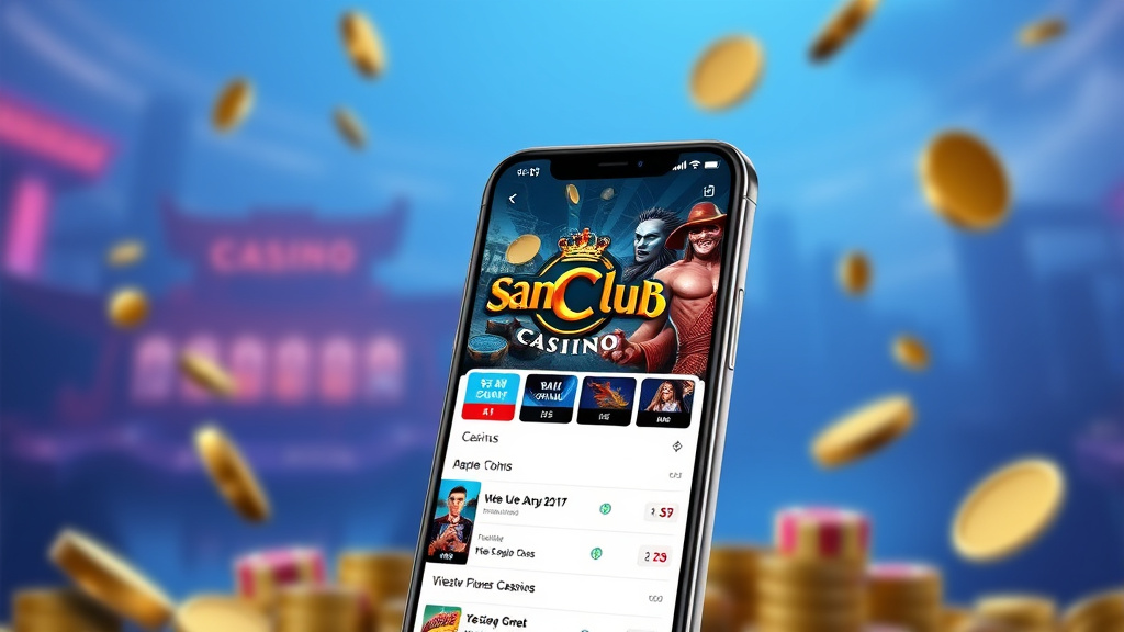 SanClub App - Chơi game cực đỉnh, Rinh quà liền tay - Hướng dẫn Tải app SanClub